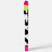 ねじれたチェッカーボードのグはっきりしたラフィックス Case-Mate iPhoneケース (裏面 / 左)