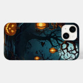ねじれたハロウィーンの木 Case-Mate iPhoneケース (裏面 (横))