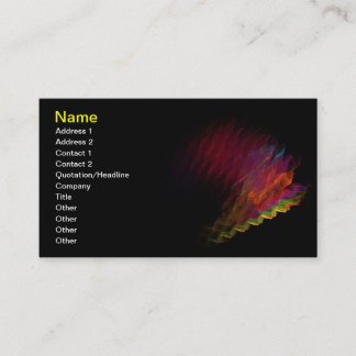 ねじれた名刺 名刺