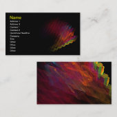 ねじれた名刺 名刺 (正面/裏面)