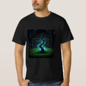 ねじれた木からの光 Tシャツ (正面)