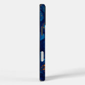 ねじれた木とファンタジーの森白熱［赤熱］光を放つ Case-Mate iPhoneケース (裏面 / 右)