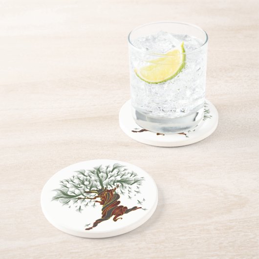 ねじれた木 コースター (側面)