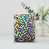 ねじれた虹の蔓 ポストカード (スタンド正面)