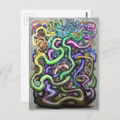 ねじれた虹の蔓 ポストカード (正面/裏面)