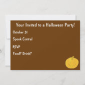 ねじれた角 招待状 (裏面)