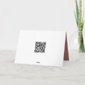 ねじれた誕生日の願い カード (裏面)