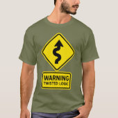 ねじれた論理Tシャツ Tシャツ (正面)