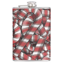 ねじれた赤ストライプの抽象芸術キャンディカン