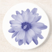 ねじれた青い花弁 コースター (正面)