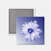 ねじれた青い花弁 マグネット (正面/裏面)