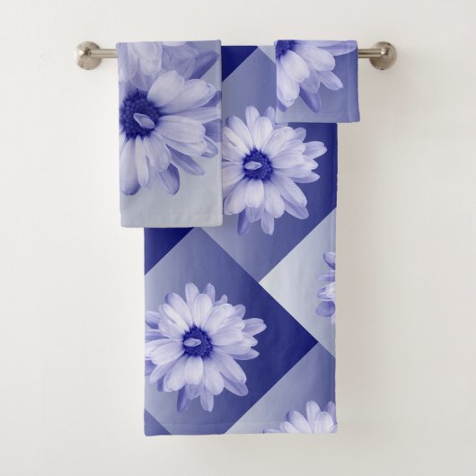 ねじれた青花びら バスタオルセット (インサイチュ)