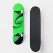 ねじれた スケートボード (正面)