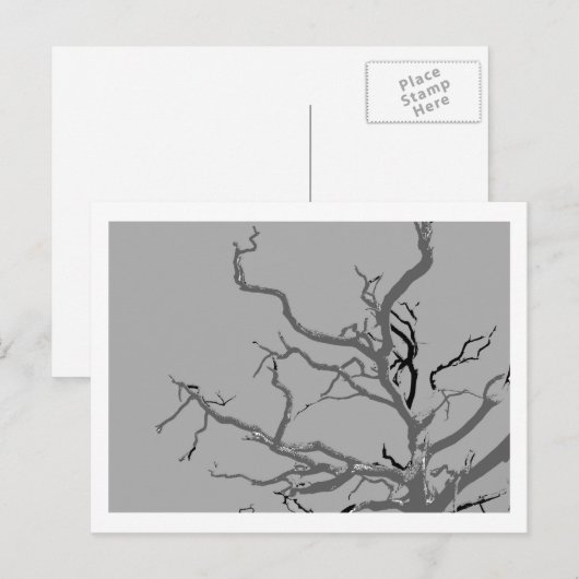 ねじれた ポストカード (正面/裏面)