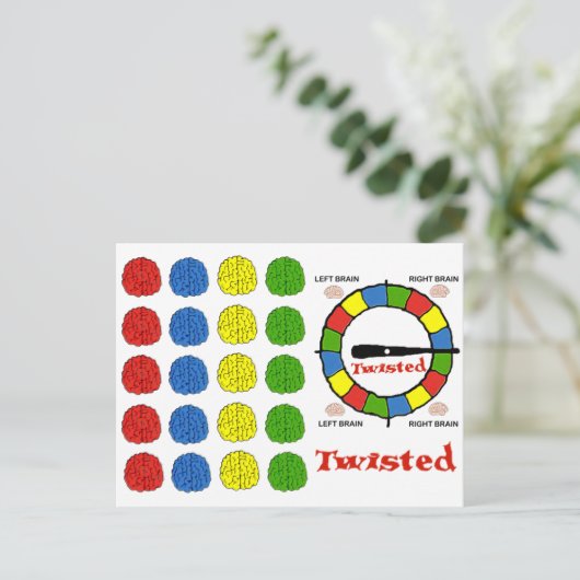 ねじれた ポストカード (スタンド正面)