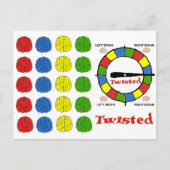 ねじれた ポストカード (正面)