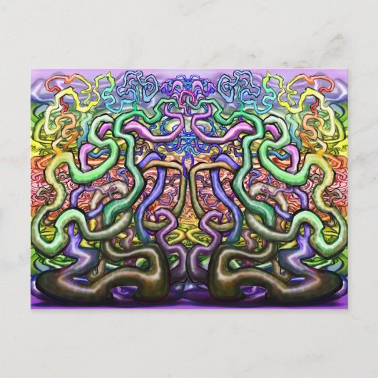 ねじれた ポストカード (正面)