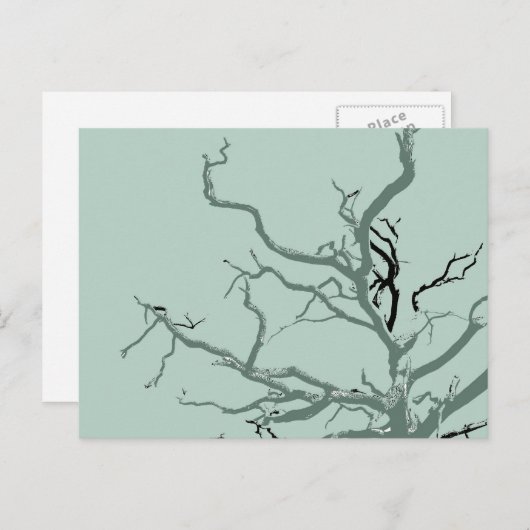 ねじれた ポストカード (正面/裏面)