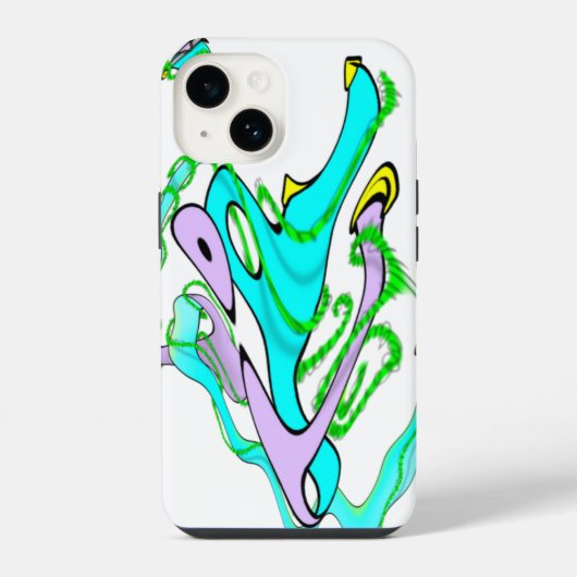 ねじれたWボックス iPhoneケース (裏面)