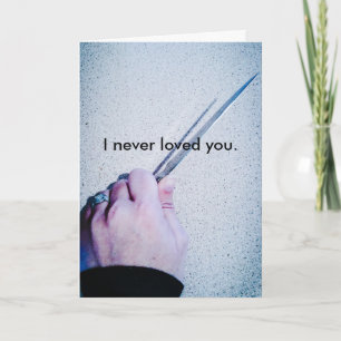 ねじれるおもしろいで幸せな記念日カード カード