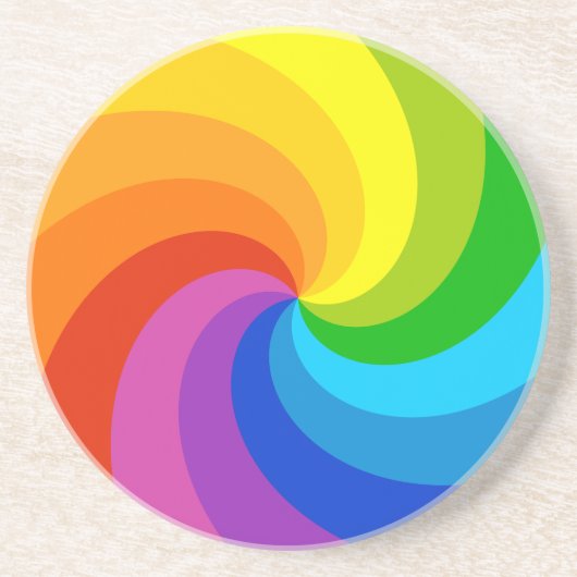 ねじれスペクトル コースター (正面)