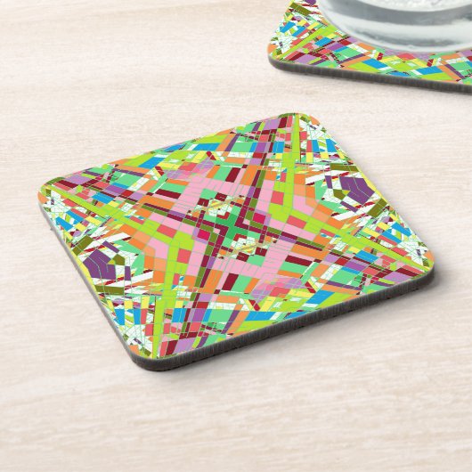 ねじれライン コースター (左側)