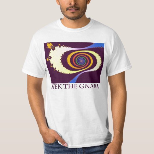 ねじを追求して下さい Tシャツ (正面)