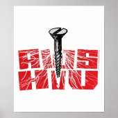 ねじエイズ/HIV ポスター (正面)