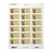 ねじカスタム裁縫ピンのカラードールスプール ラベル (フルシート)