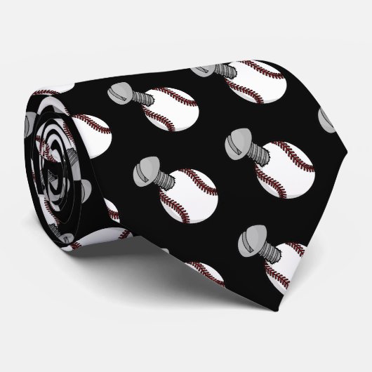 ねじボールタイ（黒） ネクタイ (ロール)