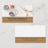 ねじリール | 船乗り | レザー 名刺 (正面/裏面)