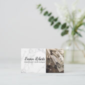 ねじリール | Seamstress Business Card 名刺 (スタンド正面)