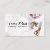 ねじリール | Seamstress Business Card 名刺 (正面)