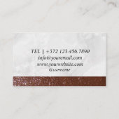 ねじリール | Seamstress Business Card 名刺 (裏面)