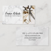 ねじリール | Seamstress Business Card 名刺 (正面/裏面)