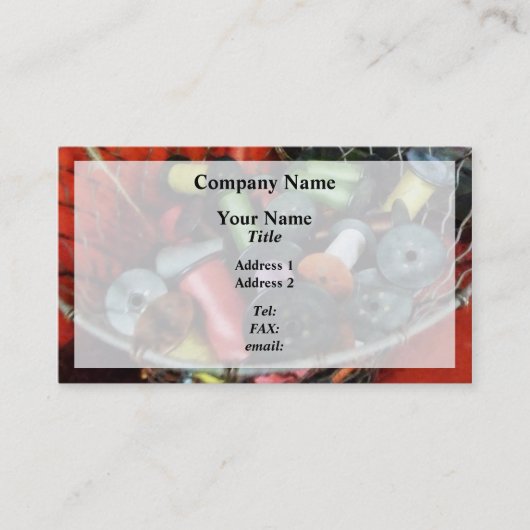 ねじ付きワイヤーバスケット 名刺 (正面)