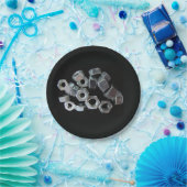 ねじ六角ナット収集紙プレート ペーパープレート (パーティー)