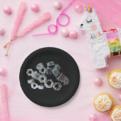 ねじ六角ナット収集紙プレート ペーパープレート (パーティー)
