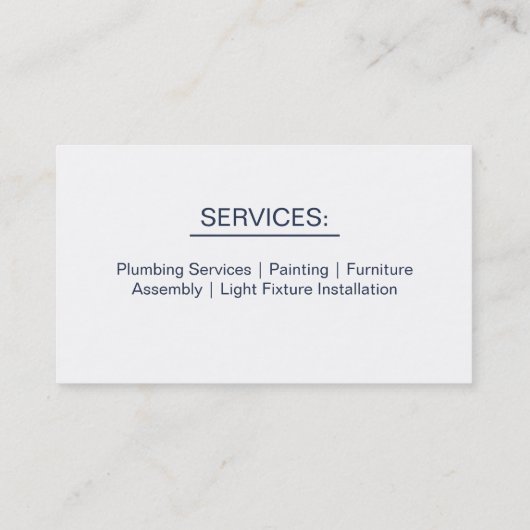 ねじ回しワイヤーカッタースパナ外形手回し 名刺 (裏面)