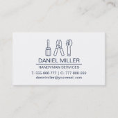 ねじ回しワイヤーカッタースパナ外形手回し 名刺 (正面)