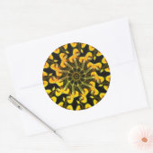 ねじ止めシール ラウンドシール (封筒)