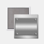 ねじ磁石付きメタルルックフレーム マグネット (正面/裏面)