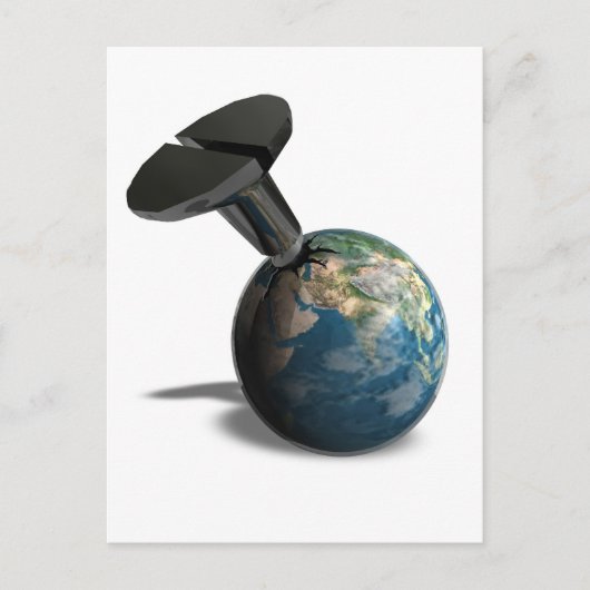 ねじ込み式アースポストカード ポストカード (正面)
