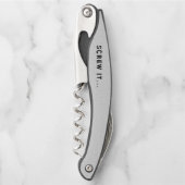 ねじ込む – コルクねじ ソムリエナイフ (正面)