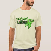 ねじ非ホジキンリンパ腫 Tシャツ (正面)