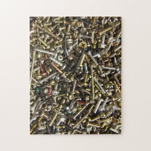 ねじ類別のパズル ジグソーパズル (縦)
