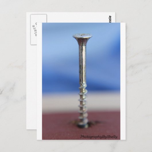 ねじ ポストカード (正面/裏面)