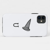 ねじUの電話ケース Case-Mate iPhoneケース (裏面(横))