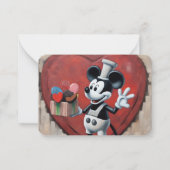 ねずみくんのバレンタインデー ノートカード (正面)