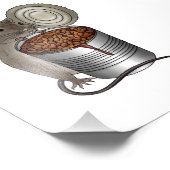 ねずみと豆の焼き方 フォトプリント            (角)